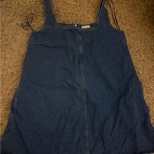 Le Lis Blue Denim Mini Dress